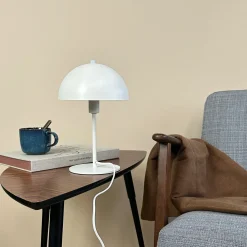 Dyberg Larsen Malmø bordlampe E14 mat hvid