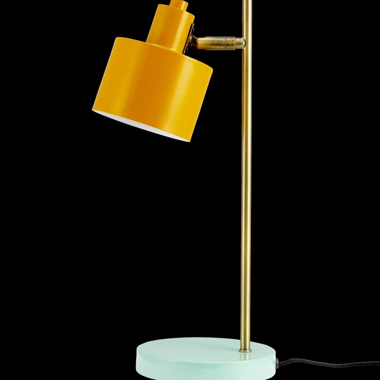 Børn Dyberg Larsen Børnelamper^Ocean bordlampe tyrkis/karry/messing