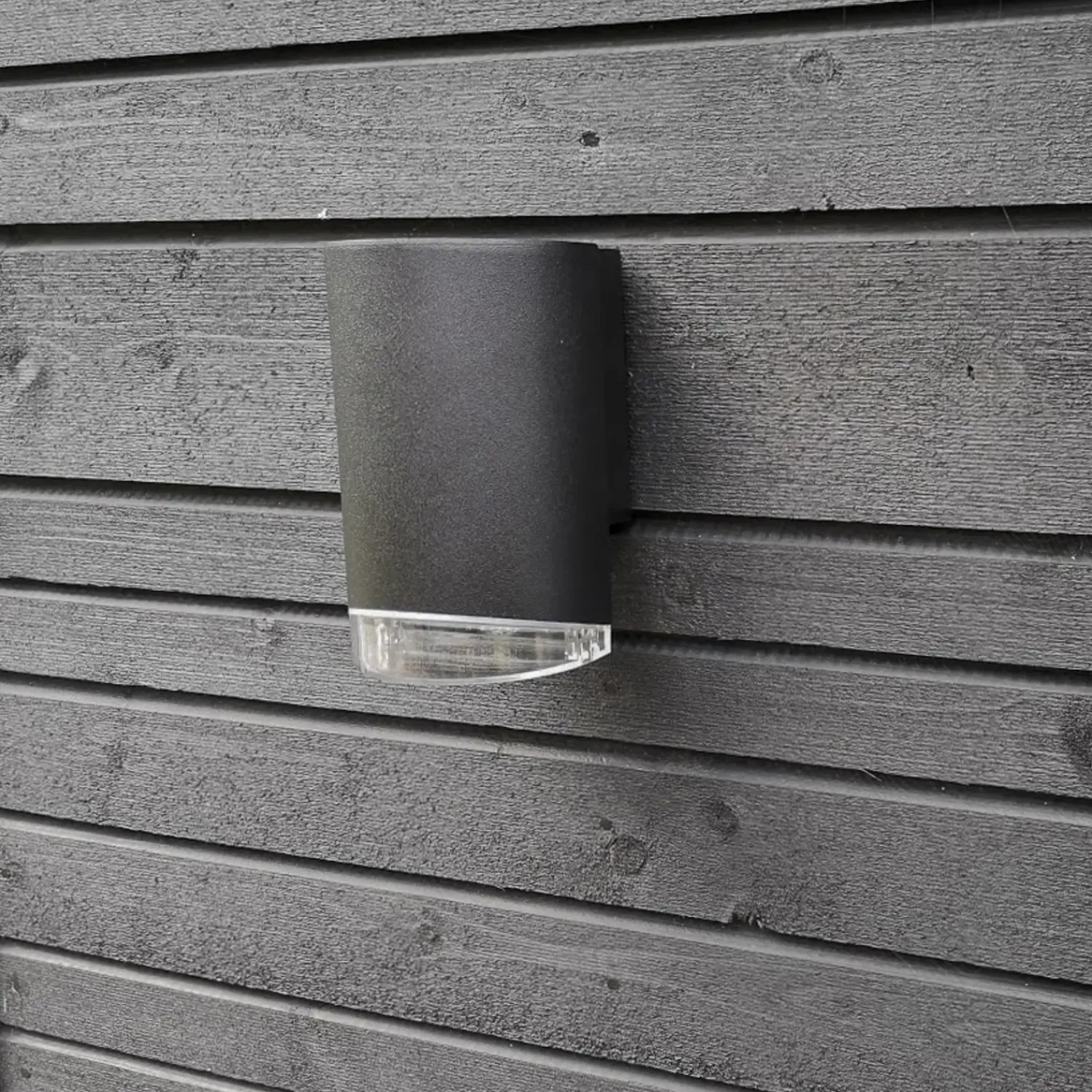 Clearance Dyberg Larsen Ribe udendørs væglampe up/down sort