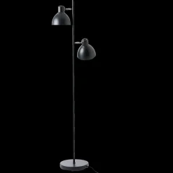 Gulvlamper^Dyberg Larsen Skagen 2 gulvlampe E27 sort