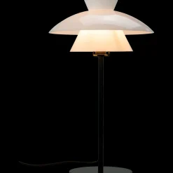 New Dyberg Larsen Valby opal bordlampe 3 G9 sort