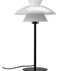 New Dyberg Larsen Valby opal bordlampe 3 G9 sort