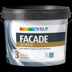 Dyrup facademaling silomur 3 hvid 9 L