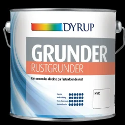 Dyrup Metalgrunder^grunder rustgrunder hvid 0,75 L