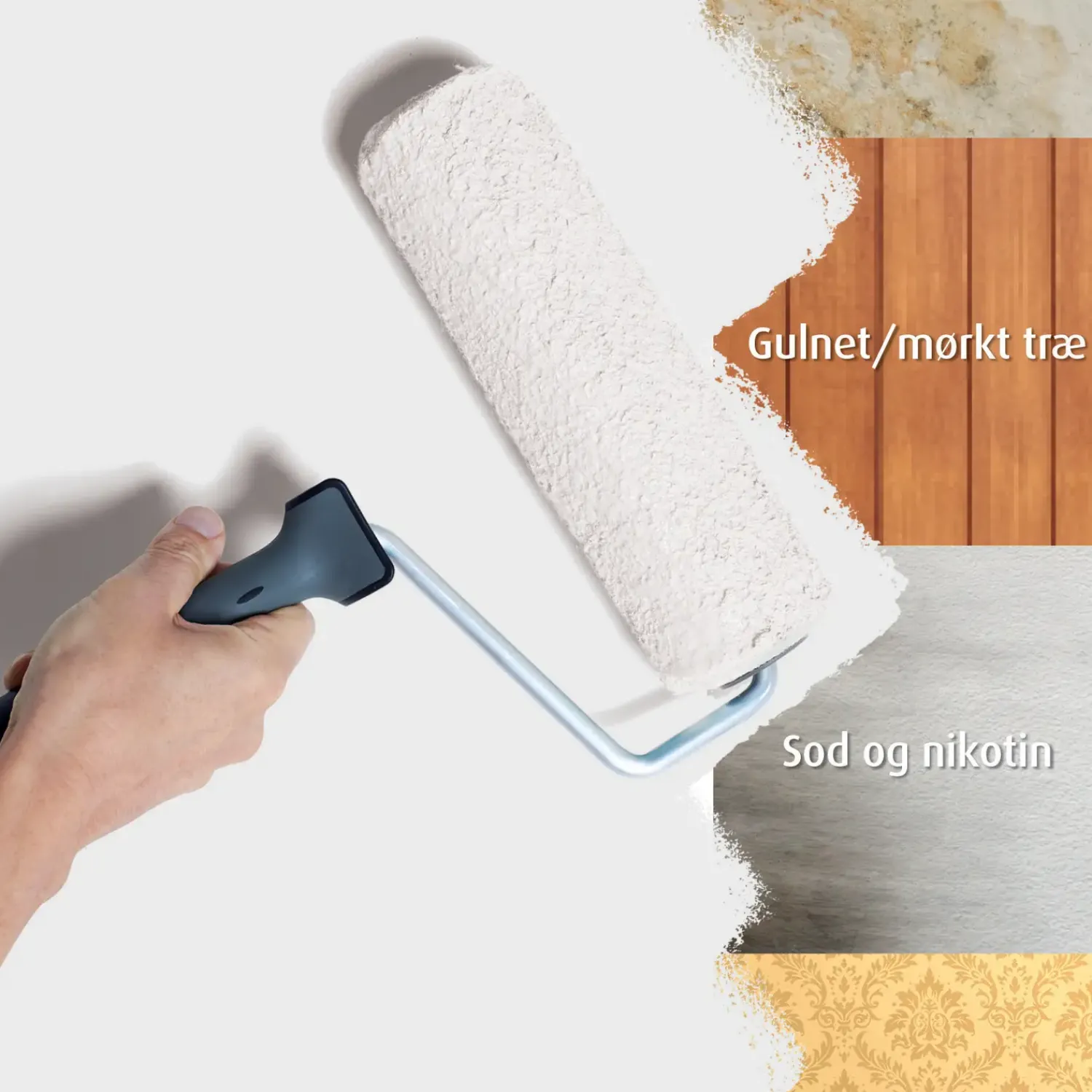 Dyrup Vægmaling^loft- og vægmaling ekstra spærrende 2 hvid 4,5 L