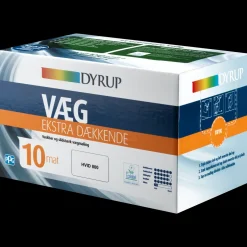 Dyrup Vægmaling^væg 10 ekstra dækkende vægmaling hvid 5 L
