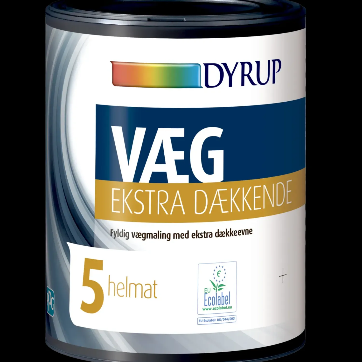 Hot Dyrup Væg 05 vægmaling ekstra dækkende hvid 0,75 L