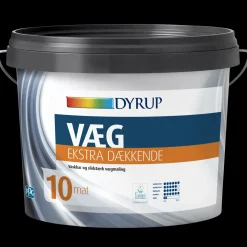 Online Dyrup vægmaling ekstra dækkende 10 hvid 0,75 L