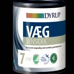 Dyrup vægmaling Sensidek 7 hvid 4,5 L
