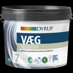 Dyrup vægmaling Sensidek 7 hvid 4,5 L