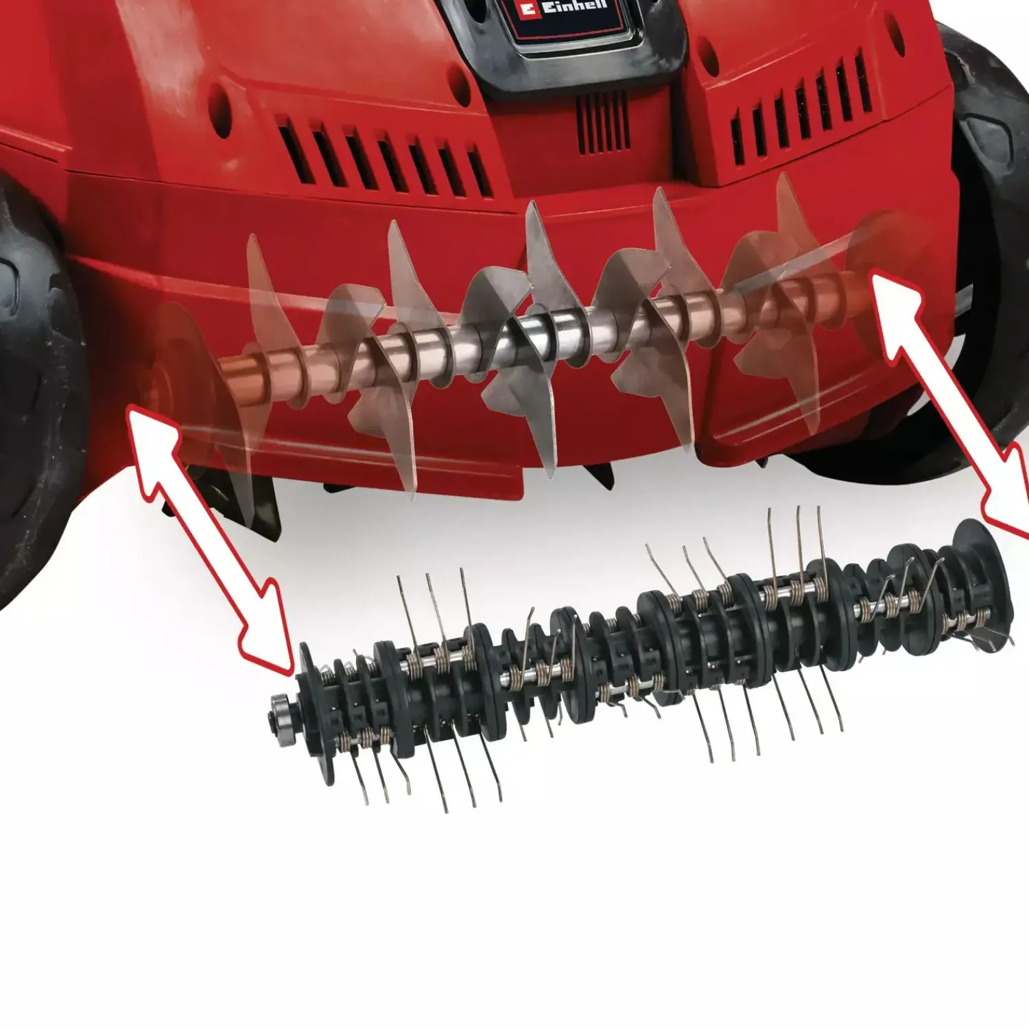 Einhell Vertikalskærere^GC-SA 1231/1 elektrisk plænelufter/vertikalskærer 31 cm 230V/1200W