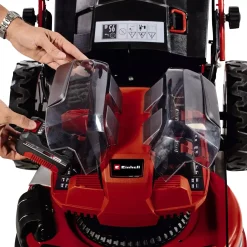 Einhell Plæneklippere^GE-CM 36/47 4x18V plæneklipper 47 cm 4,0A batteri og lader