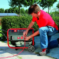 Einhell Generatorer|Prepperudstyr^TC-PG 35/E5 Generator, benzin - 2600/3100 W
