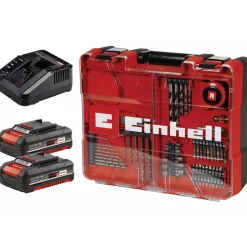 Outlet Einhell TE-CD 18/40 Li slagboremaskine m/tilbehør 2x18V/2,0Ah batteri og lader
