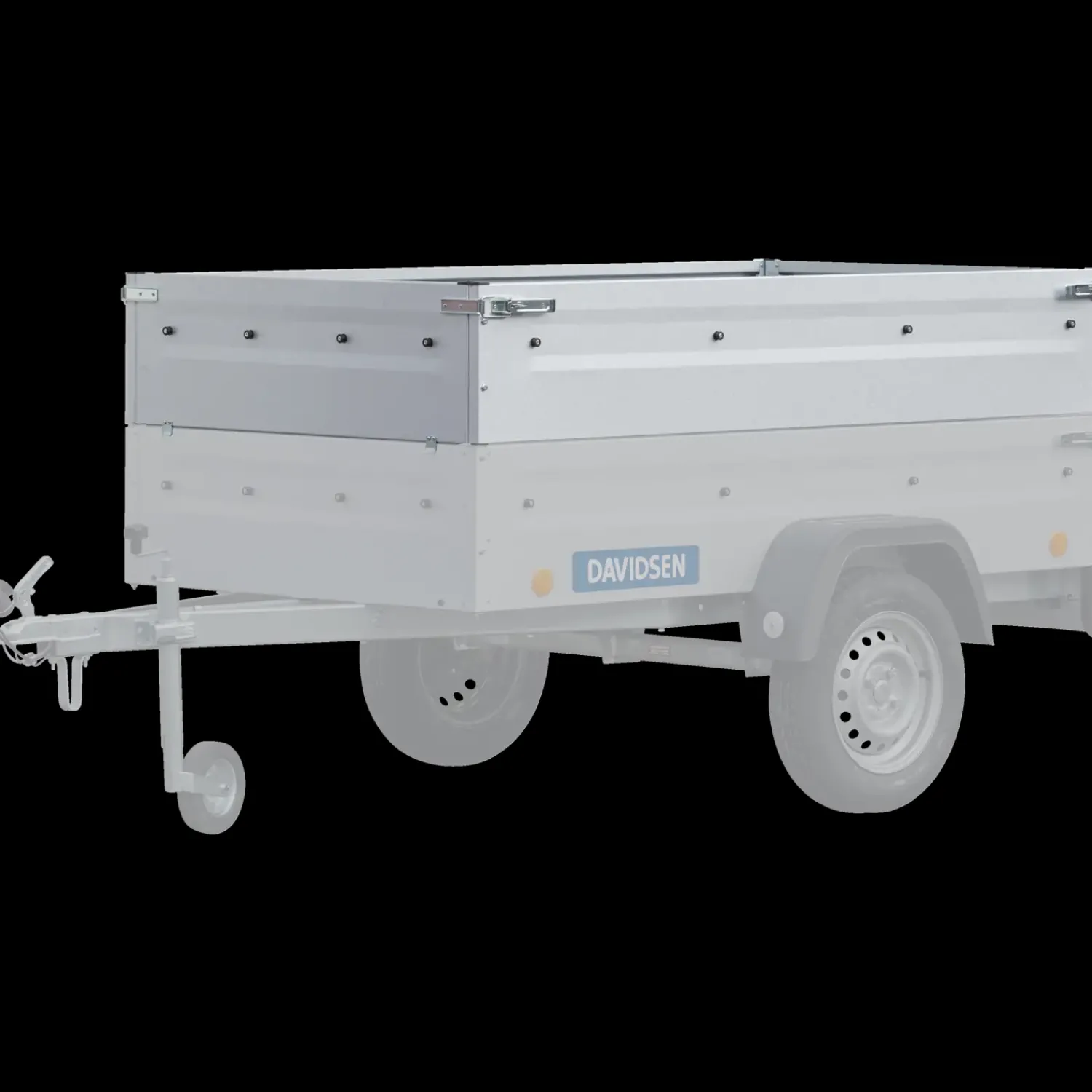 Trailere^Ekstrasider 34 cm til Davidsen trailer 202