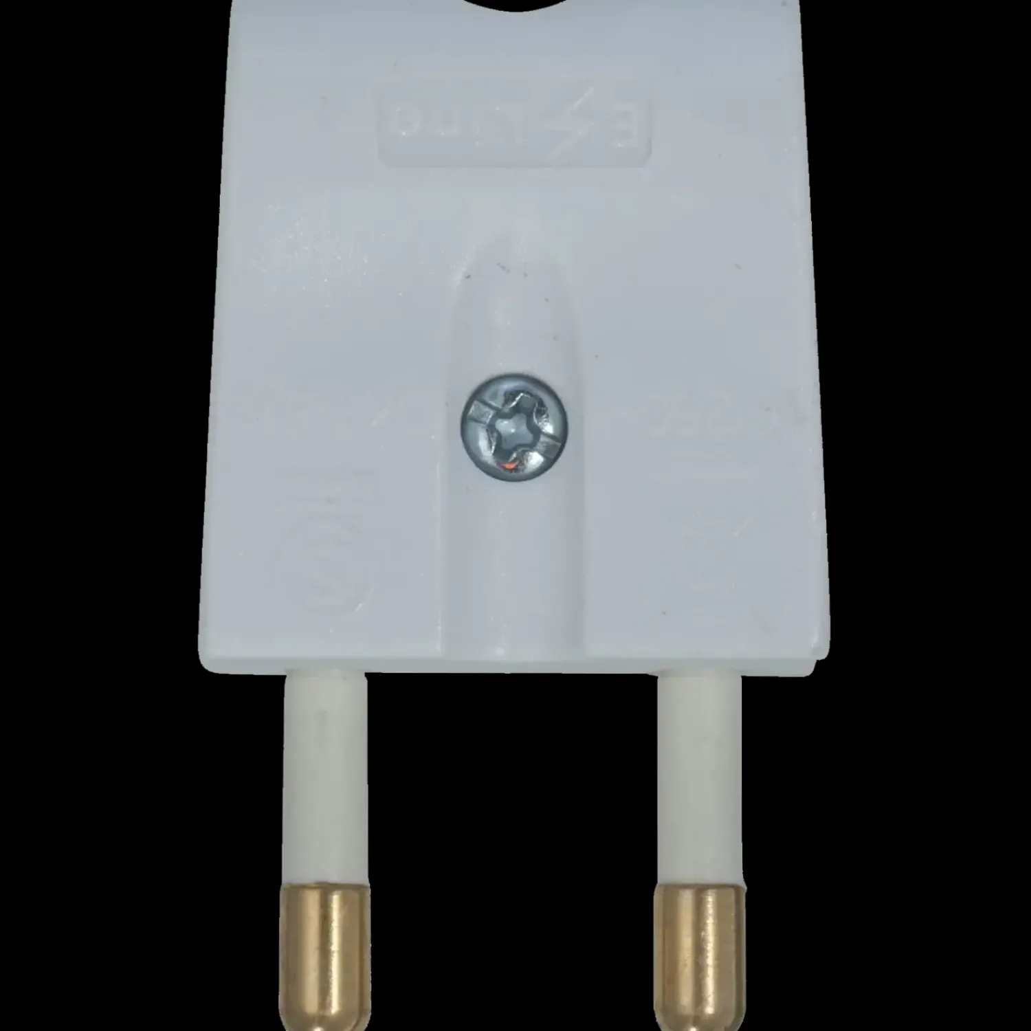 Stikkontakter Og Afbrydere^E-Line + stikprop flad hvid 230V 16A