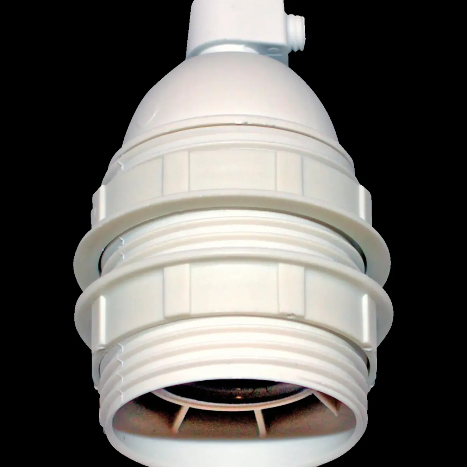 Discount E-Line fatning E27 m. gev.2 ringe, hv