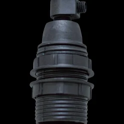 E-Line Fatning, Sikring Og Sensor^fatning E14 m/gevind 2. ringe sort