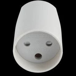 E-Line Stikkontakter Og Afbrydere^forlængerled rund u/jord grå