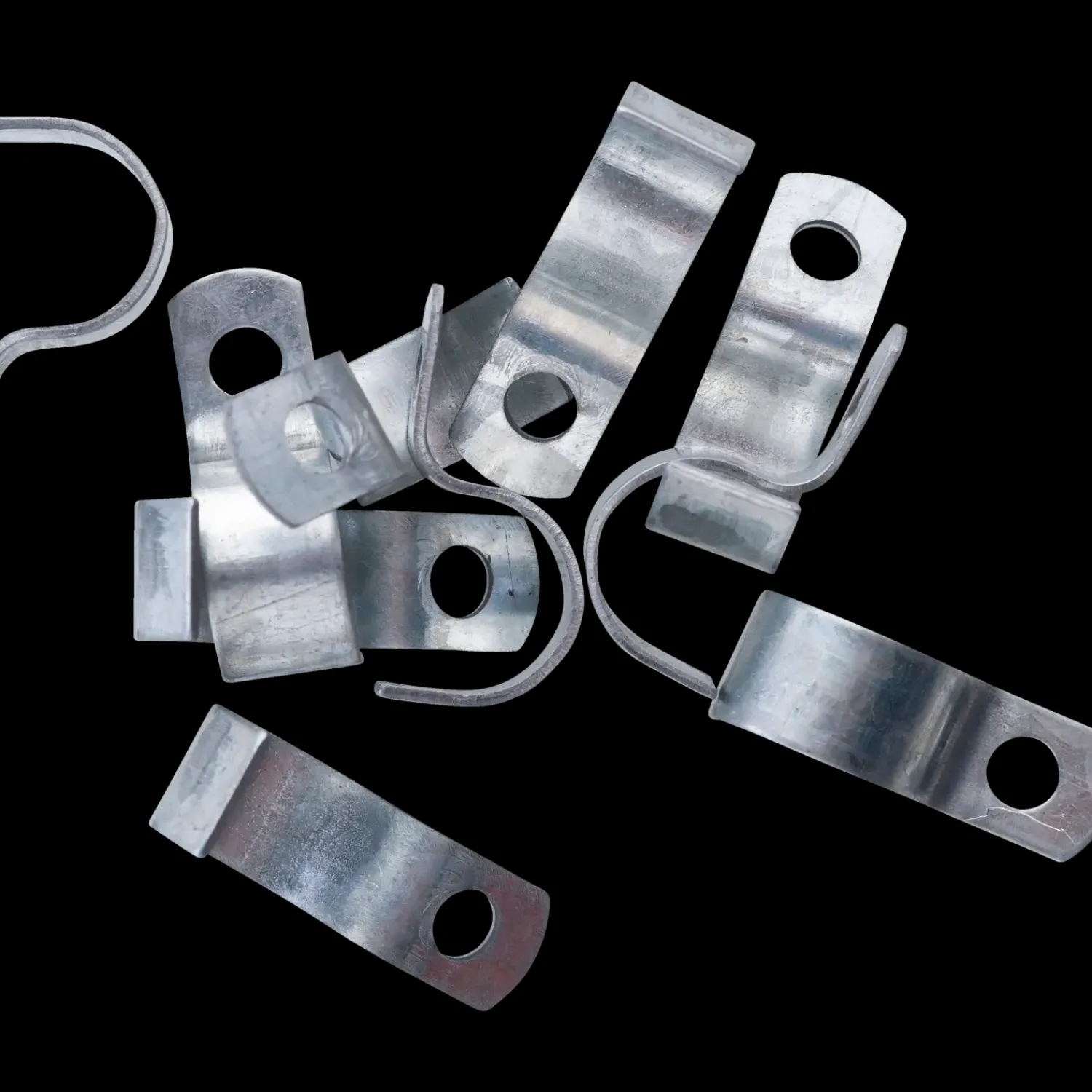 Hot E-Line kabelbøjle 14mm m/1 lap, 50 stk