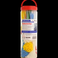 E-Line Strips Og Kabelbindere^Kabelstrip Ass. 1000stk