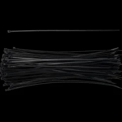 E-Line Strips Og Kabelbindere^kabelstrips 4,8x203 mm 100 stk sort