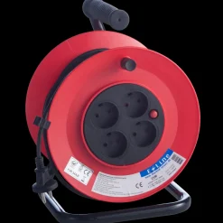 Clearance E-Line kabeltromle med 4 udtag 40 m