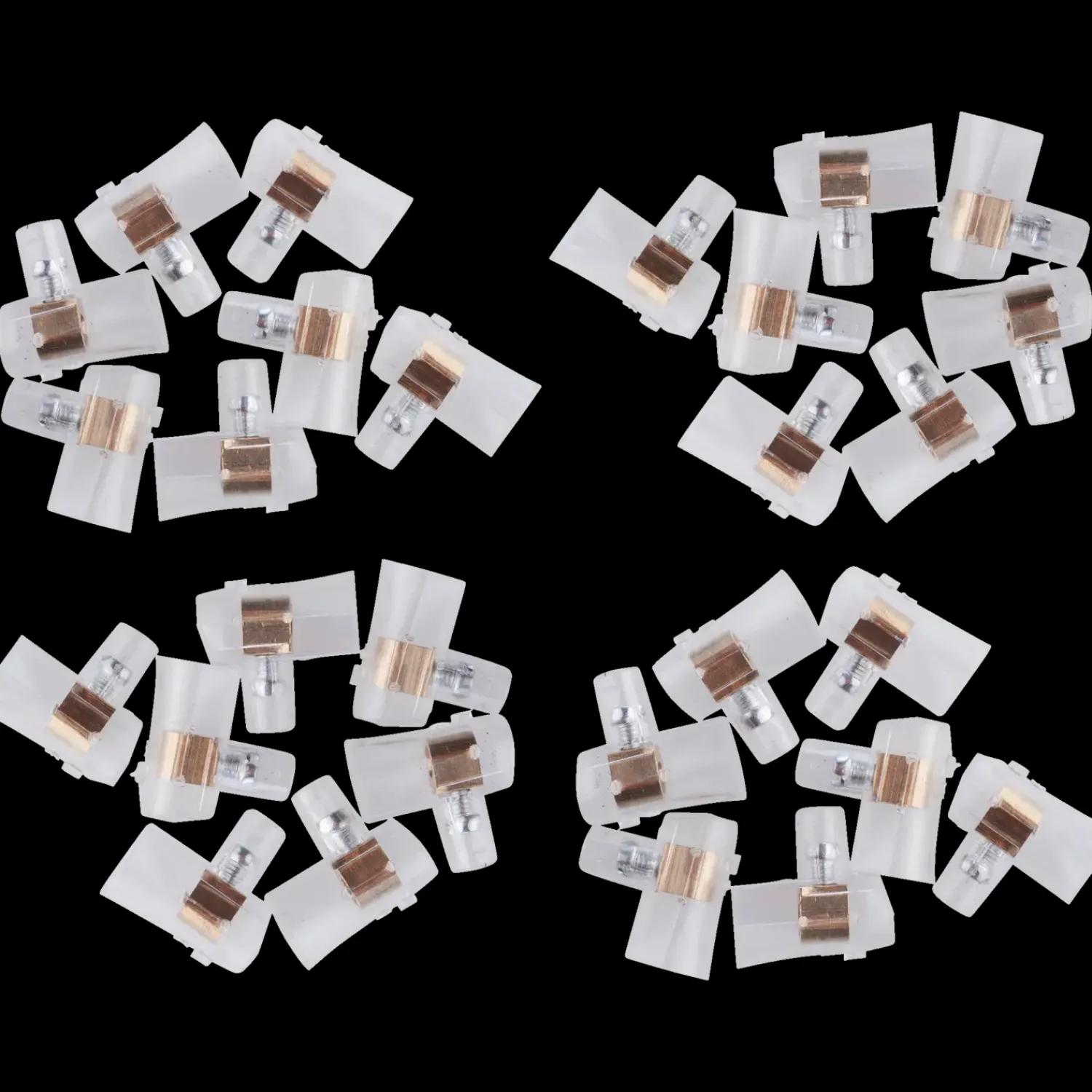 Clearance E-Line samlemuffer 25 stk. 2,5mm