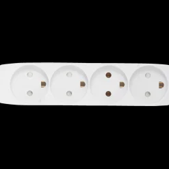 Sale E-Line  stikdåse 4-vejs m/jord 230V 16A