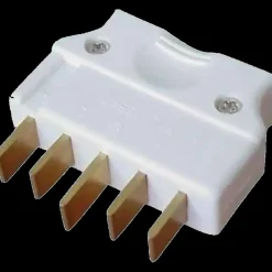 E-Line Stikkontakter Og Afbrydere^Stikprop 3F+N+J 400V 16A hvid