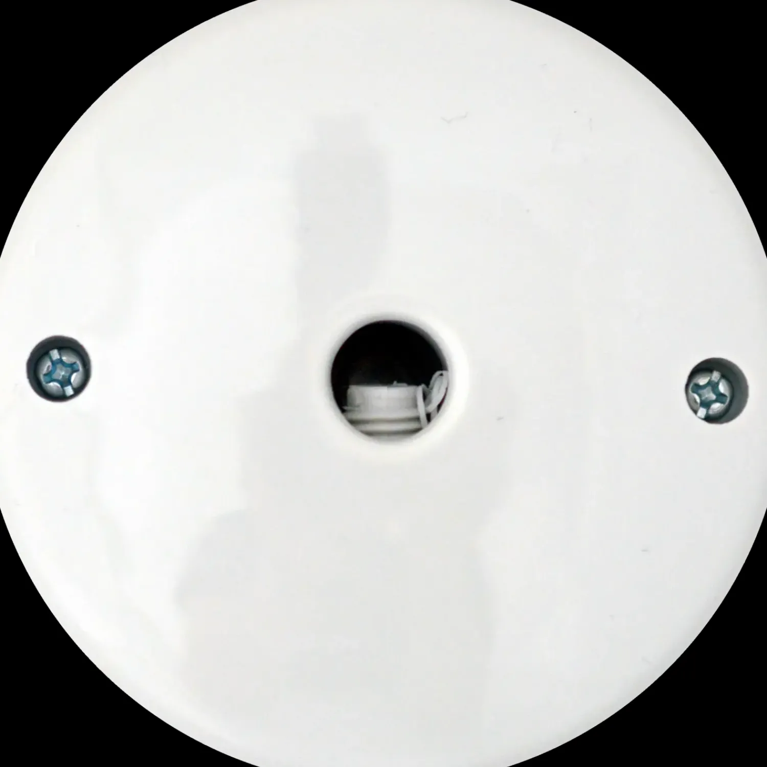 Dåser Og Underlag^E-Line udløbsroset 5 polet t-model Ø80 mm grå