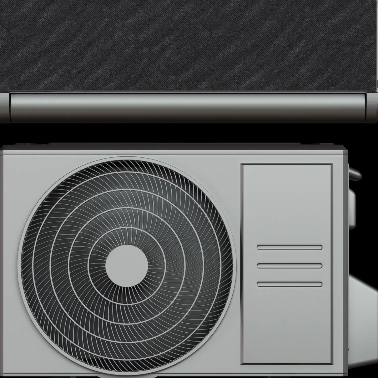 Sale ELL Front Dark varmepumpe 4,31/4,40 kW Køl/Varmeeffekt