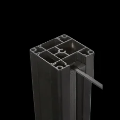 Elmholm Stolper Og Hegnspæle^alustolpe 95 cm sort