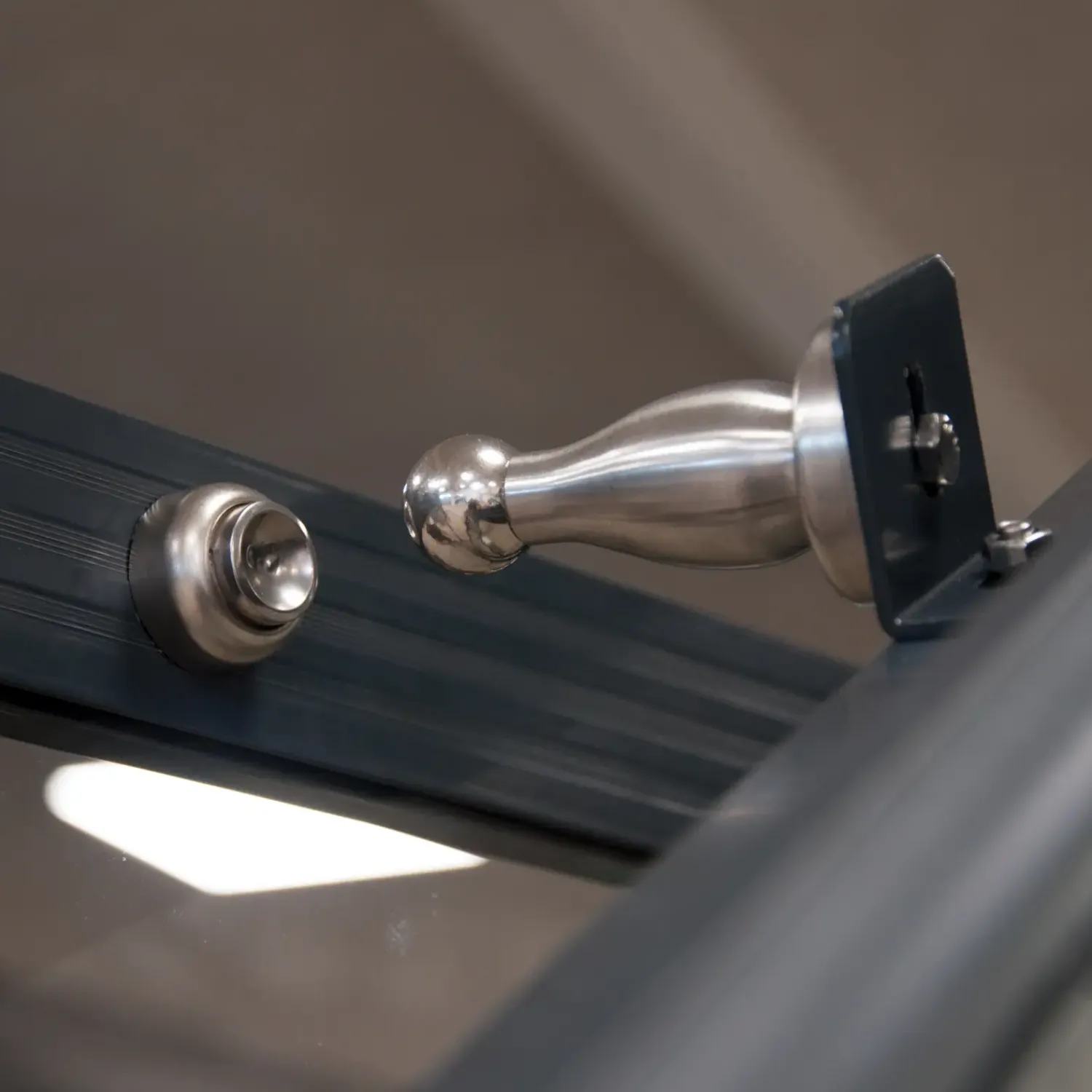 Elmholm Orangerier^Exclusive Orangeri antracit med hærdet glas 17,65 m²