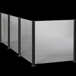 Elmholm glas t/hegn 95 cm smoke