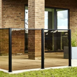 Elmholm glas t/hegn 95 cm smoke