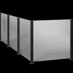 Elmholm glas t/hegn 95 cm smoke