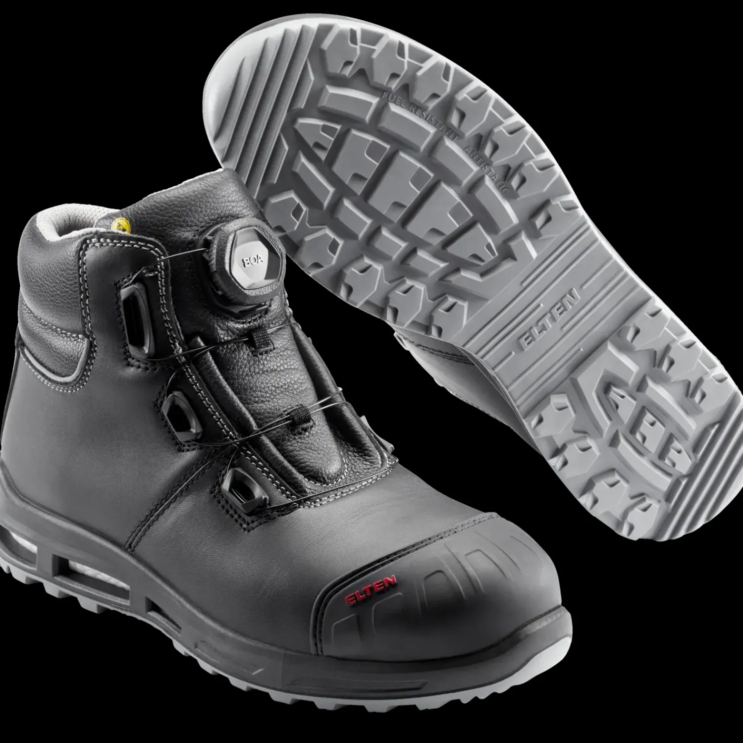 Elten Reaction Xxt Pro Boa Mid sikkerhedsstøvlet sort str. 41