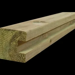 New Frøslev træ Endestolpe trykimprægneret 97x97 mm længde 2,7 m