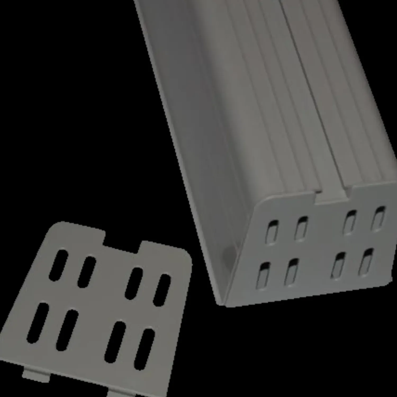 Tilbehør Til Varmepumper^Endestykke for 140 kg mont. blok