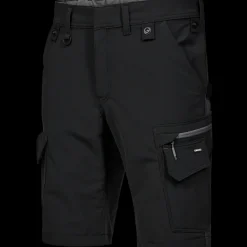 Sale ENGEL 6337 Entire shorts 4-vejs stretch sort/Antrazitgrå str. 84