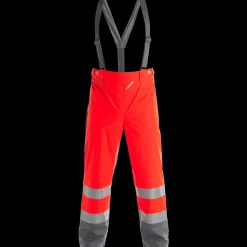 Hot ENGEL Safety regnbukser rød/grå str. S