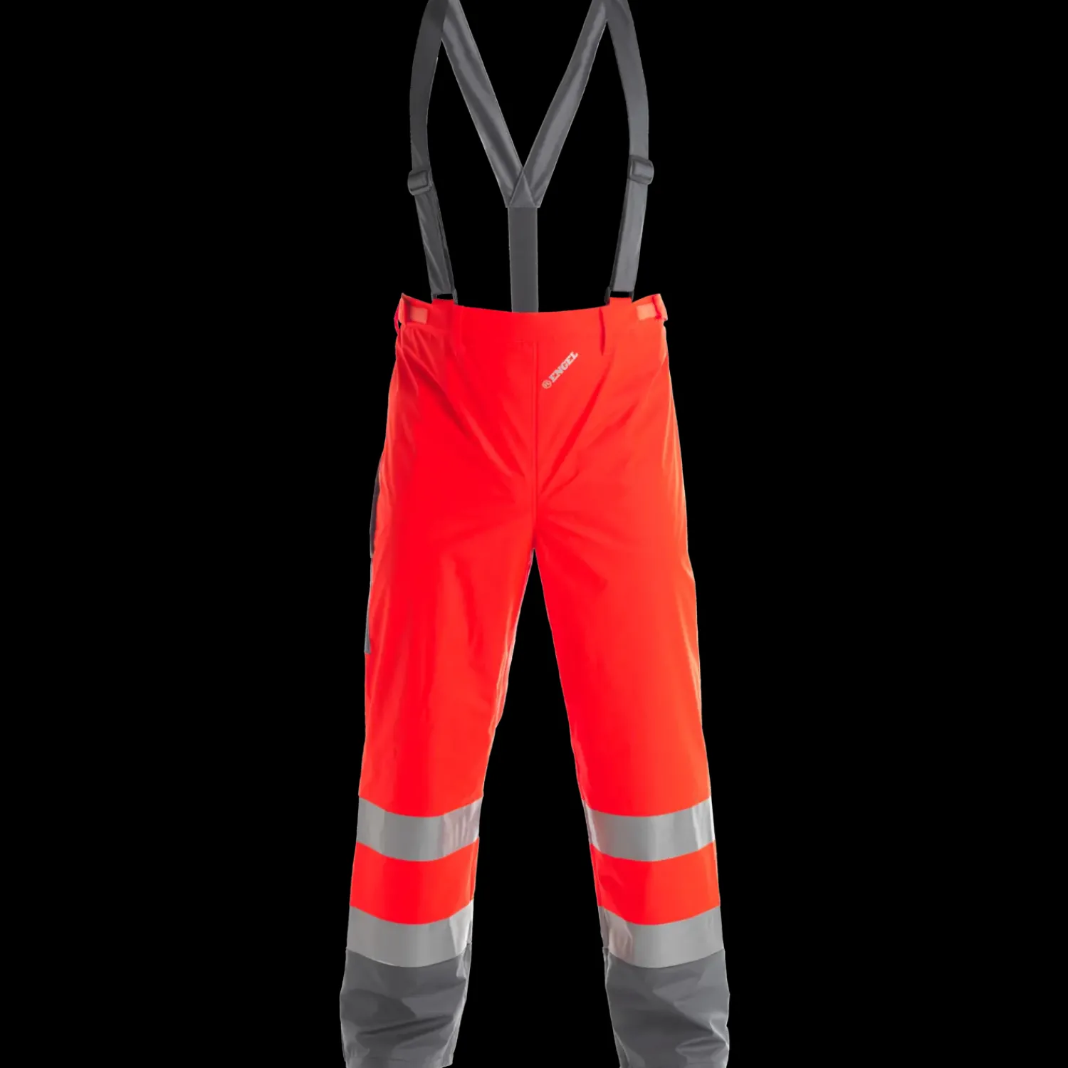 Hot ENGEL Safety regnbukser rød/grå str. S