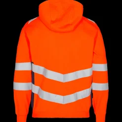 Hot ENGEL Safety sweat cardigan orange/blue ink str. 2XL