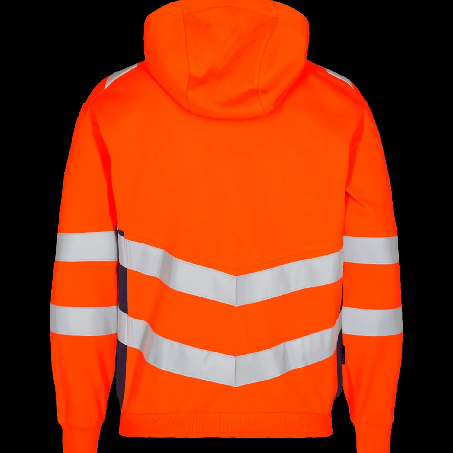 ENGEL Trøjer Og Sweatshirts^Safety sweat cardigan orange/blue ink str. 2XL