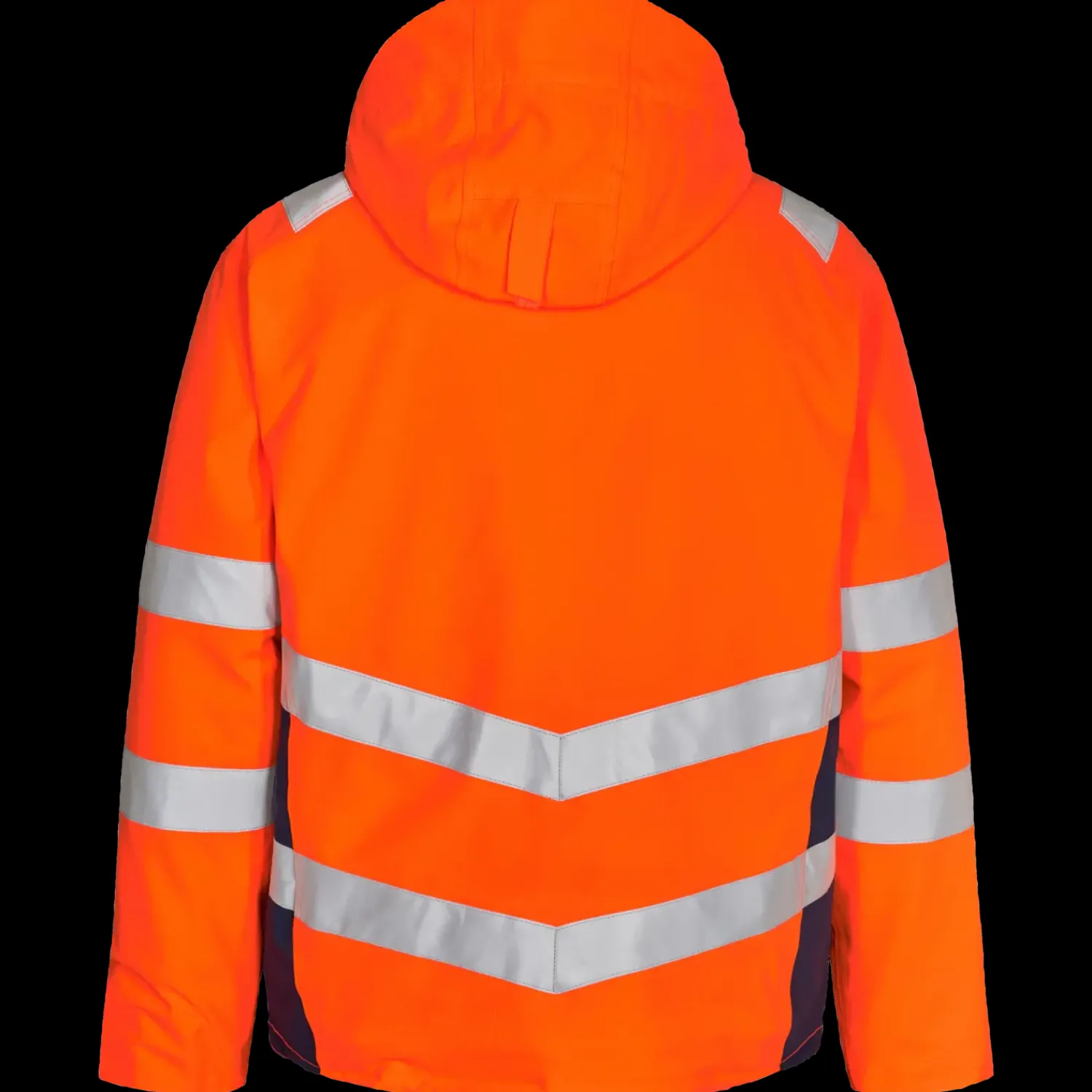 ENGEL Hi-Vis Tøj Og Udstyr^Safety vinterjakke orange/blue ink str. 2XL