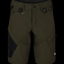 New ENGEL X-treme håndværkershorts med 4-vejs stræk forest grøn str. 80