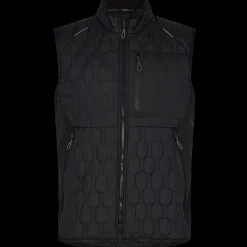 ENGEL X-treme quiltet vest sort str. M