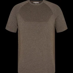 T-Shirts^ENGEL X-treme sømløs t-shirt forest grøn melange str. L/XL
