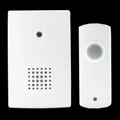 Ensonordic Trådløse Dørklokker^dørklokke trådløs, hvid